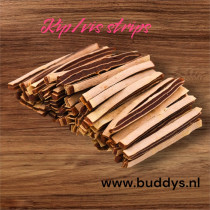 Kip en vis strips 100 gram